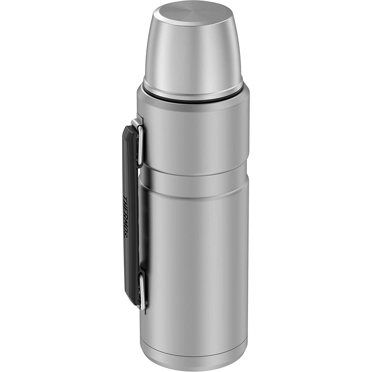 Alt View 2. Thermos - Stainless King Vacuum Insulated Stainless Steel Beverage Bottle 2 L - Matte Steel.