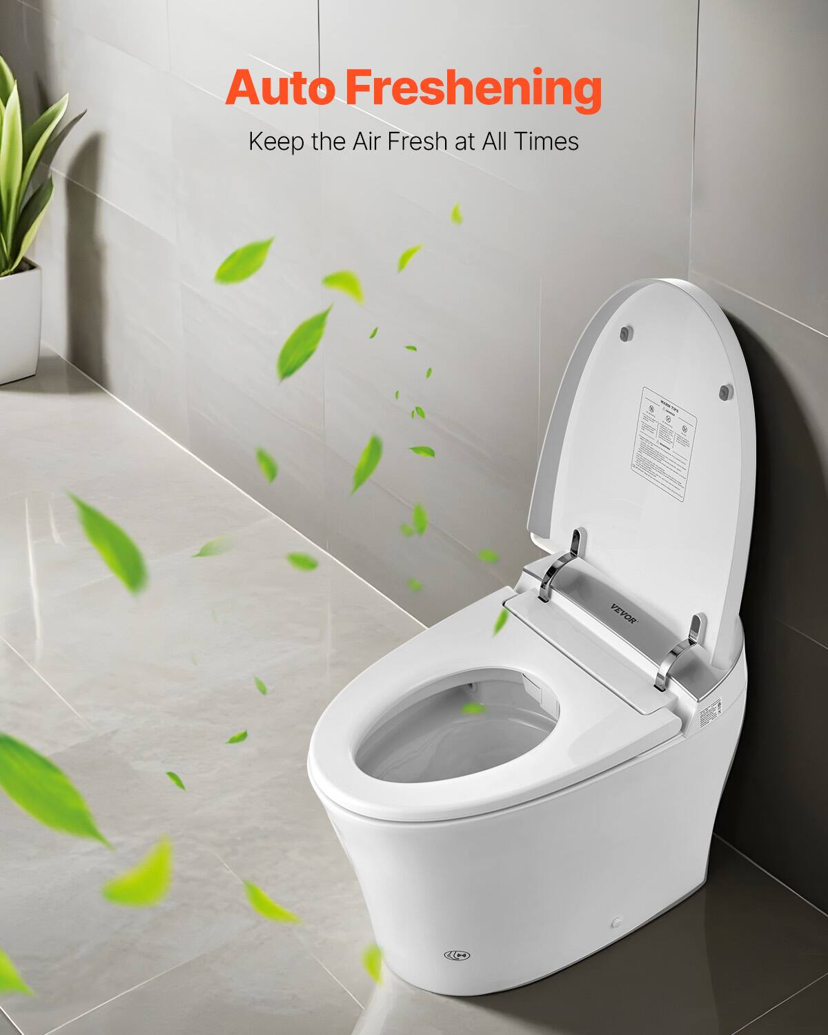 Auto Freshening, Keep the Air Fresh at All Times, VEVOR