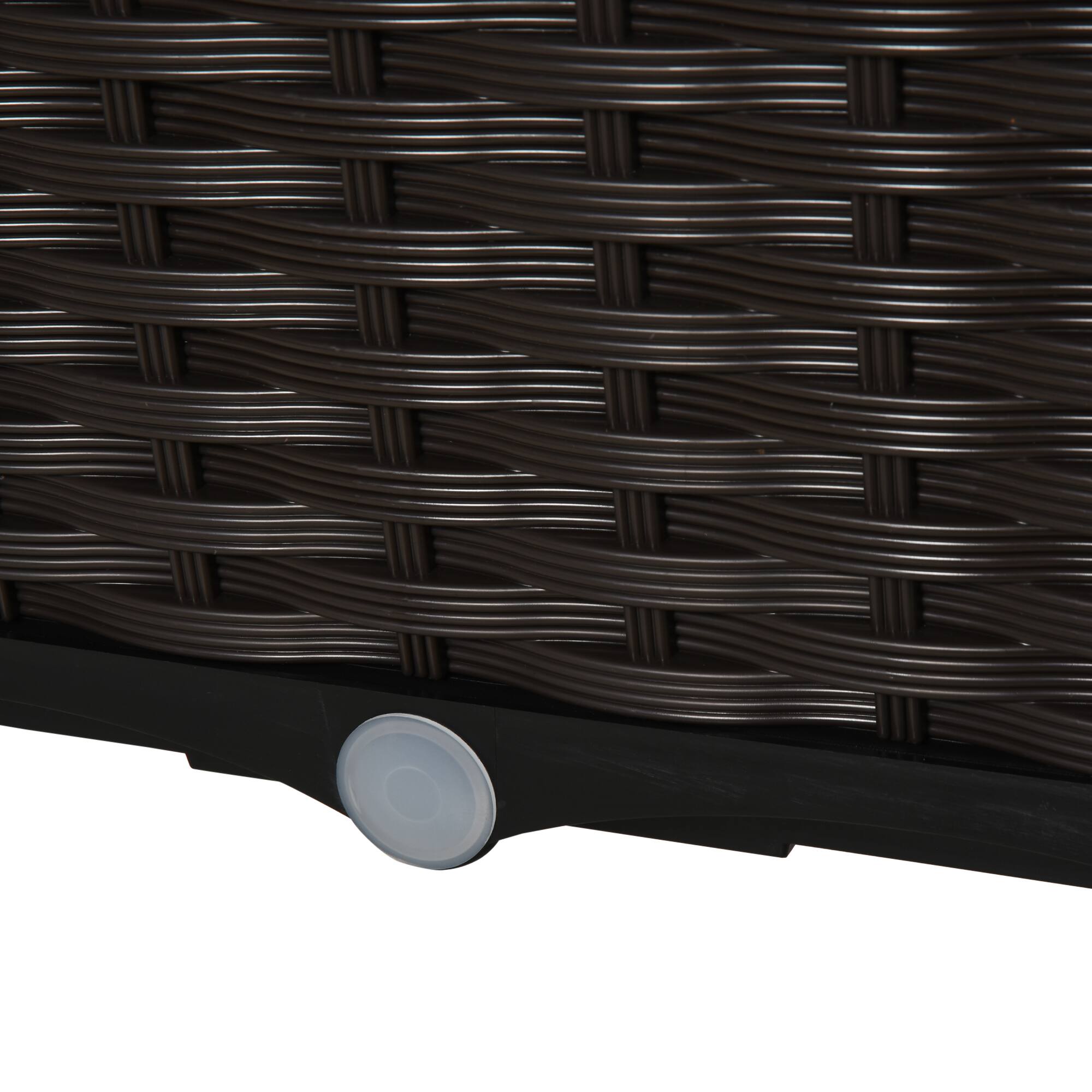 Alt View 8. Outsunny - 1 Piece Raised Garden Bed with Legs, Self-Watering Planter Box Raised Bed to Grow Flowers, Herbs & Vegetables - Brown.