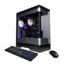 CyberPowerPC - Gaming Desktop - AMD Ryzen 5 9500F 2025 - NVIDIA GeForce RTX 5060 Ti 8GB - 16GB DDR5 Memory - 1TB SSD Storage - Black