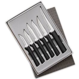 Rada - 6 Piece All-Star Paring Knife Gift Set, Handles - Black