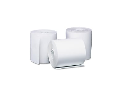 Front. PM Company - PM Company Thermal Cash Register Paper Rolls, 3 1/8" x 119', BPA Free, 50 Rolls/Pack (9078-3044) - White.