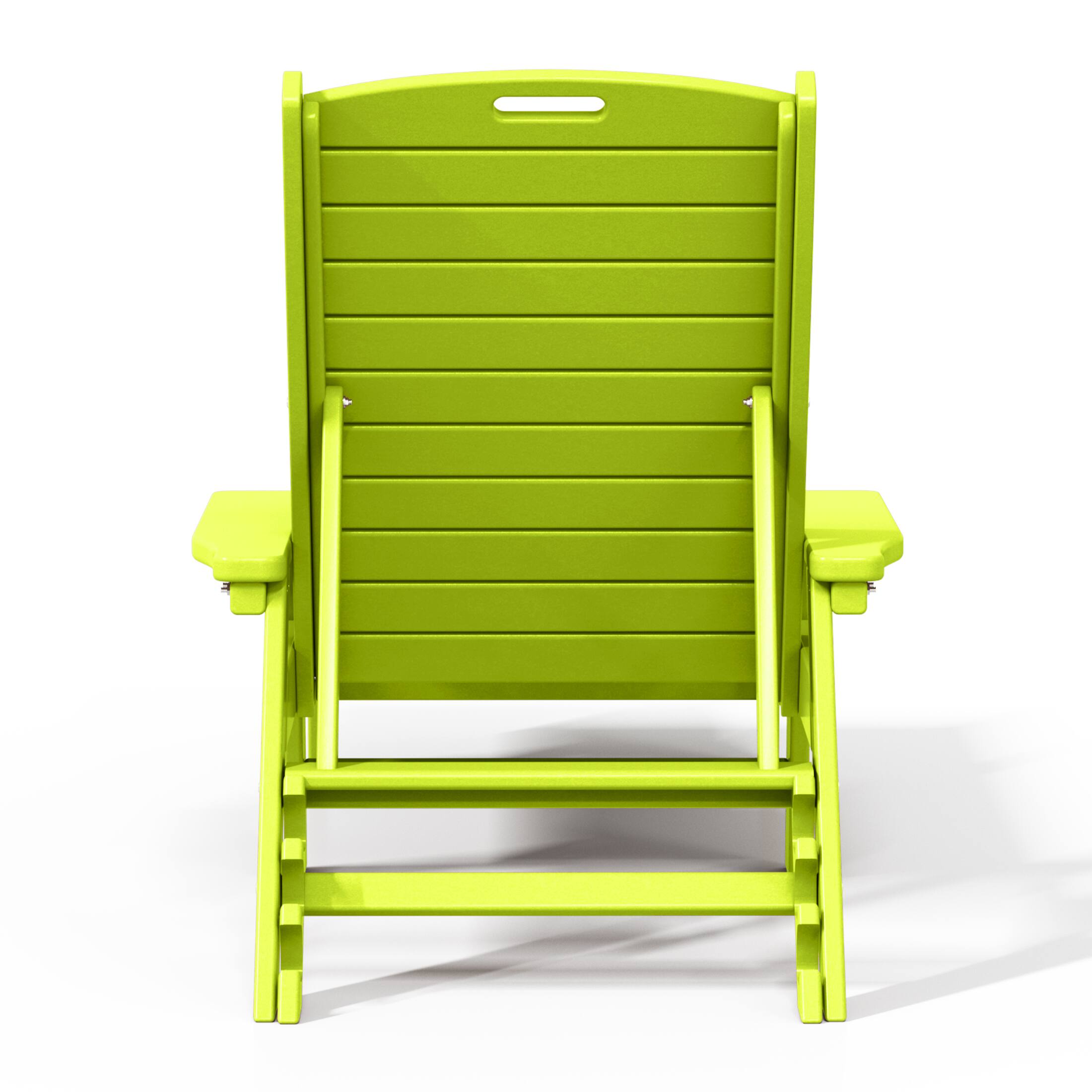 Alt View 1. WestinTrends - WestinTrends Malibu Poly Reclining Chaise Lounge - Lime.