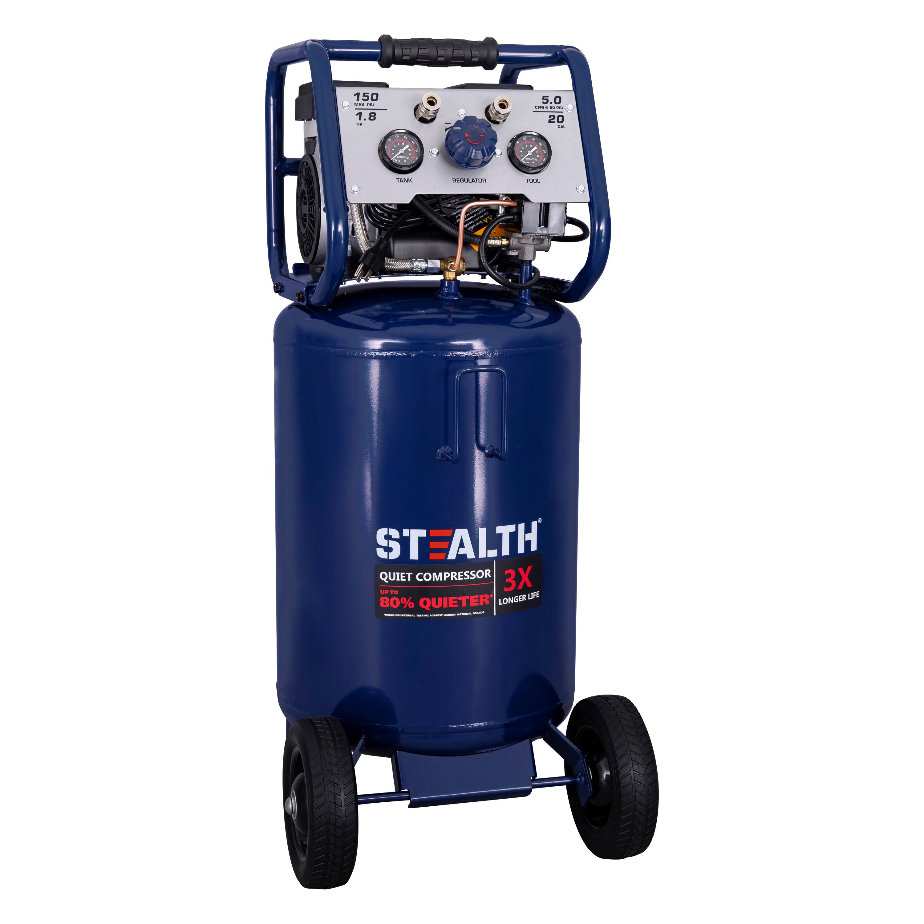 150 : 1.8 - 5.0 - E-20 - HRMAAANE STEALTH QUIET COMPRESSOR 3X - LONGER LIFE 80% QUIETER