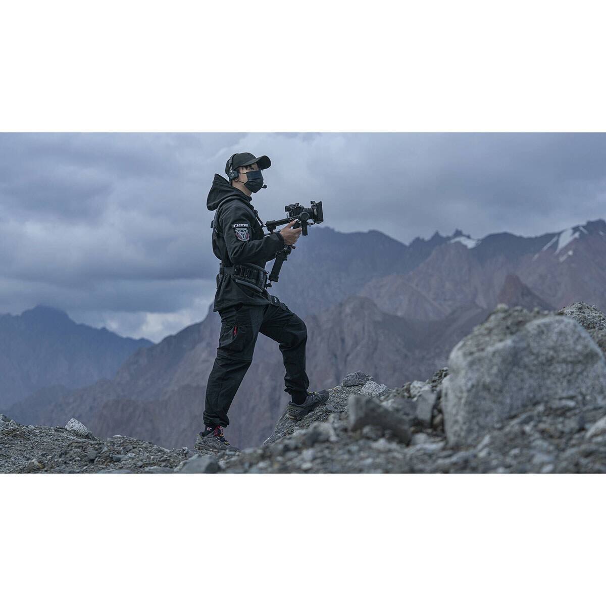Alt View 4. Tilta - Tilta Lightweight Gimbal Support Vest.