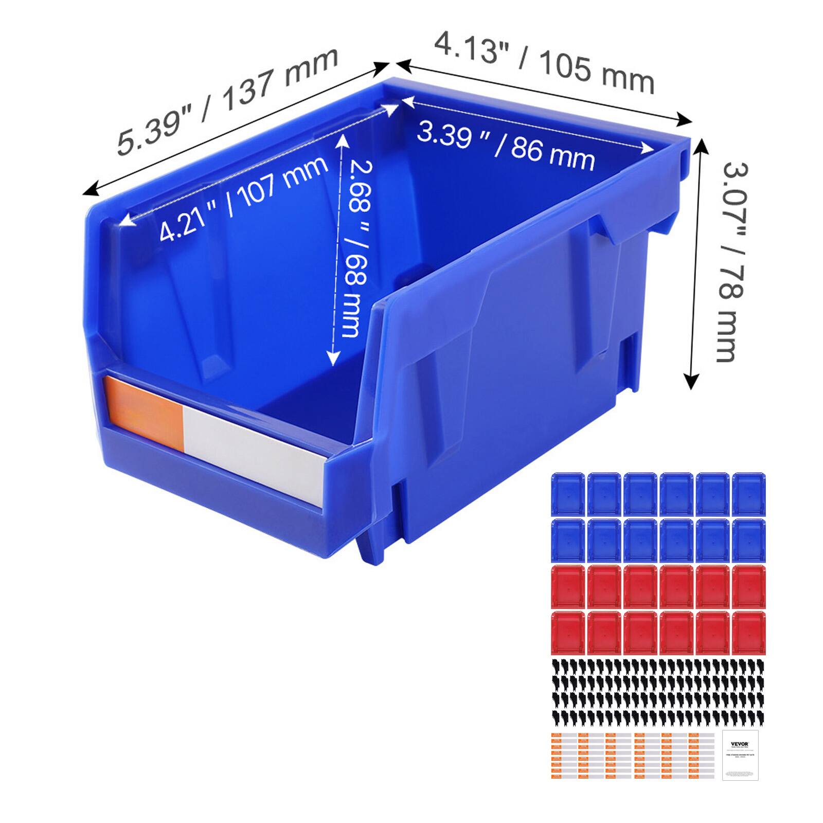 - 5.39" / 137 mm
- 4.21" / 107 mm
- 2.68" / 68 mm
- 4.13" / 105 mm
- 3.39" / 86 mm
- 3.07" / 78 mm