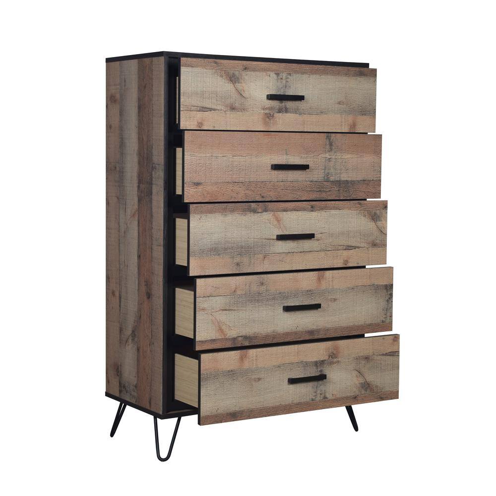 Back. New Classic Furniture - Elk River Chest- Rustic - Rustic.