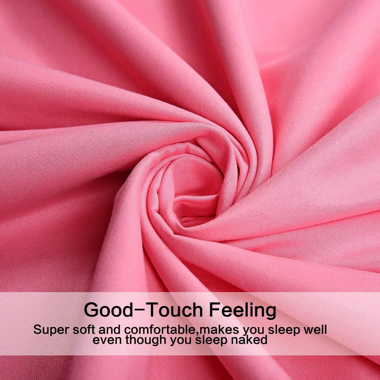 Good-Touch Feeling  
Super soft and comfortable, makes you sleep well even though you sleep naked