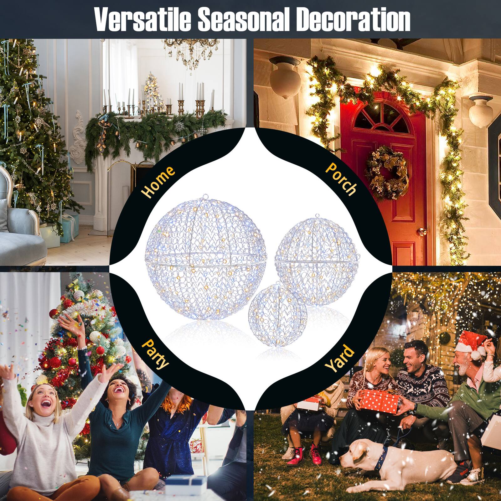 Versatile Seasonal Decoration

Home  
Porch  
Party  
Yard