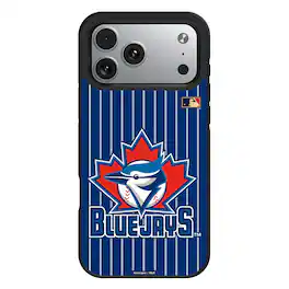 Keyscaper - MLB - Toronto Blue Jays Bump Case with 8.2ft Drop Protection - 15 Plus - Multicolor