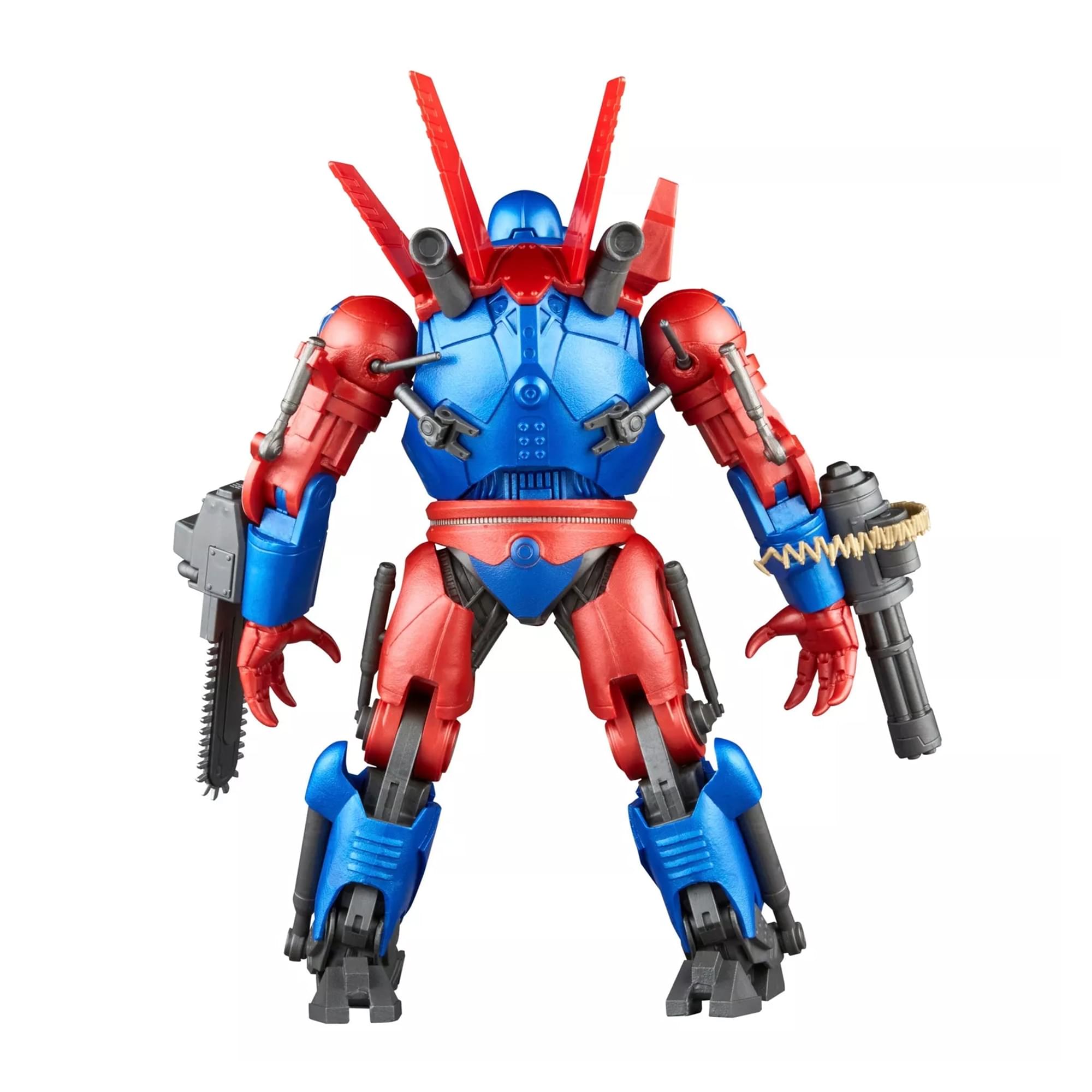 Alt View 5. Hasbro - Hasbro Marvel Legends Series Detroit Steel Iron Man 9" Action Figure - Red.