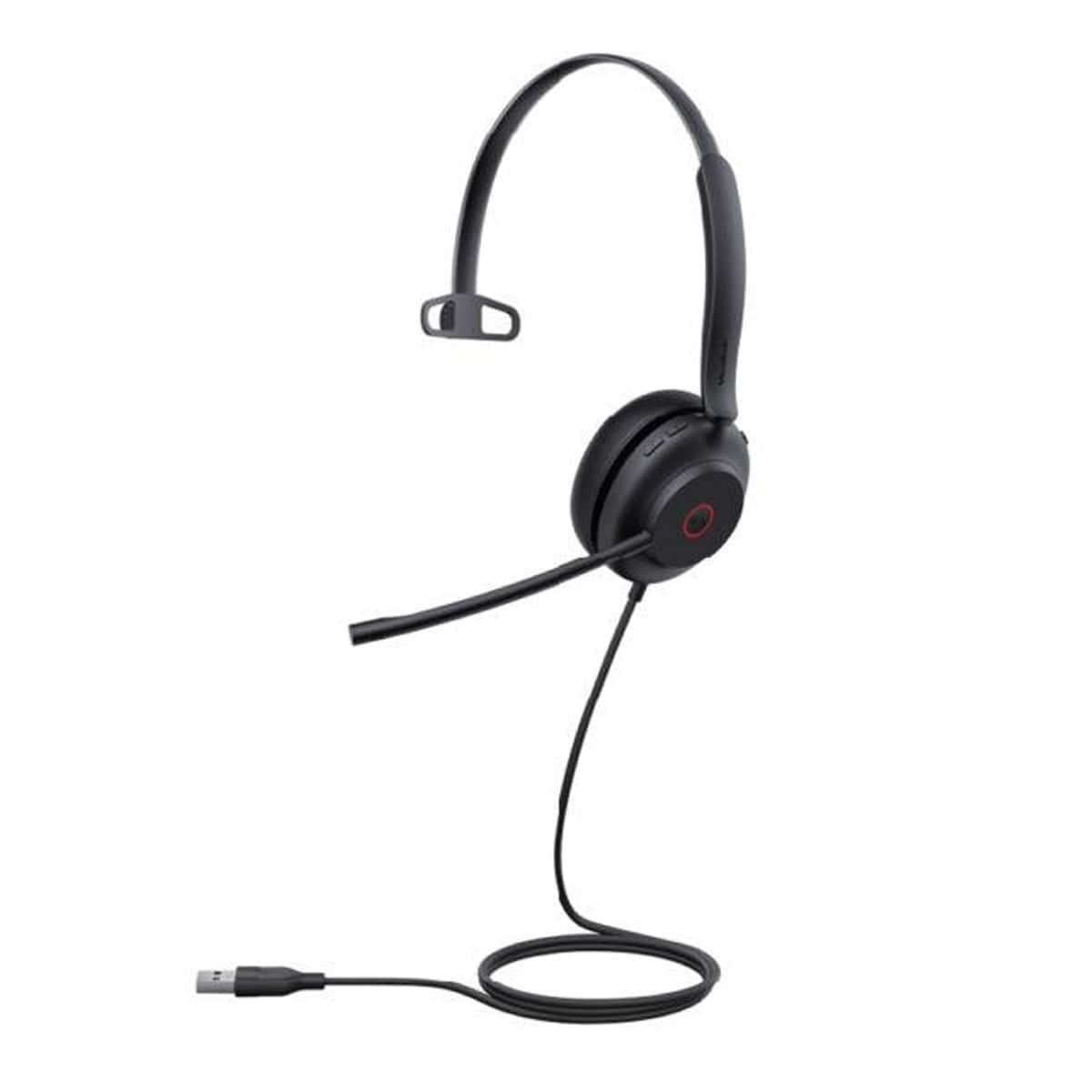 YEALINK MONO TEAMS USB WIRED HEADSET, M - Black