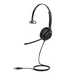 YEALINK MONO TEAMS USB WIRED HEADSET, M - Black