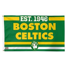 WinCraft - Boston Celtics 3' x 5' Single-Sided Franchise Establishment Deluxe Flag - Multicolor