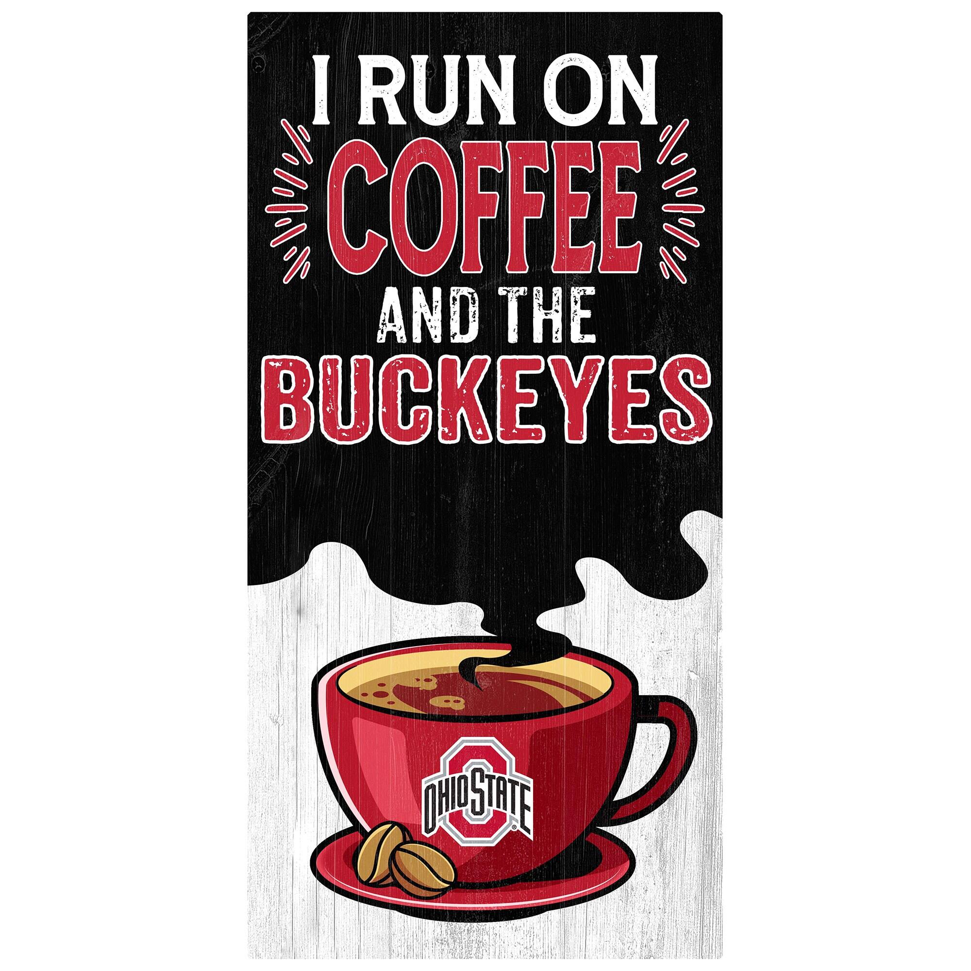 Ohio State Buckeyes 6" x 12" Coffee Wall Art