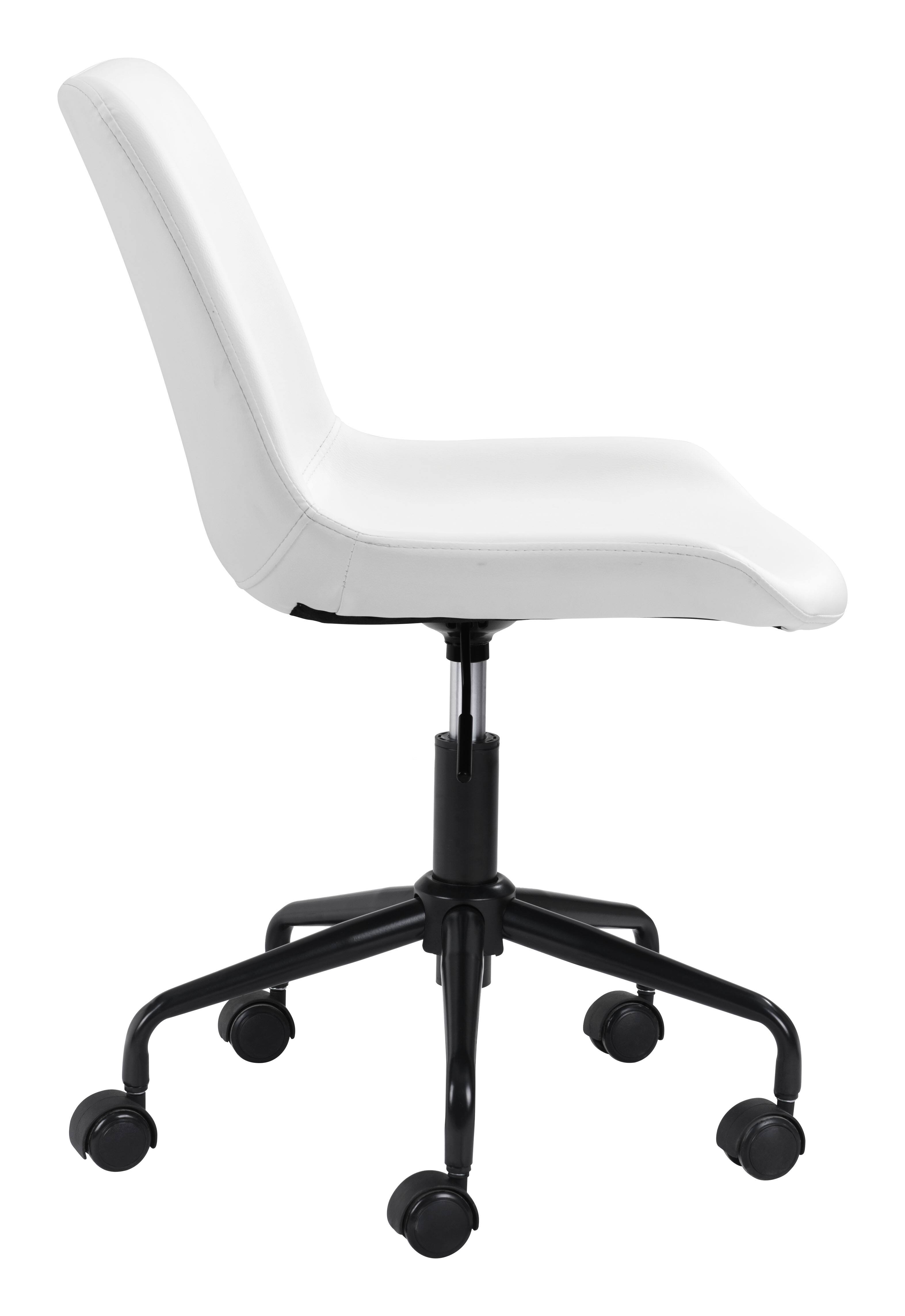 Back. Hivvago - Byron Office Chair White - White.