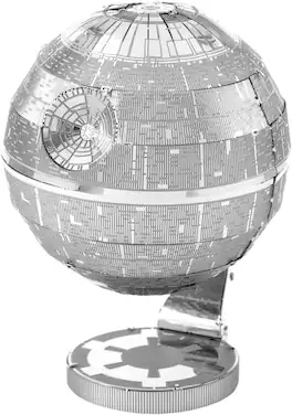 Metal Earth - Star Wars Death Star 3D Metal Model Kit Fascinations - Silver
