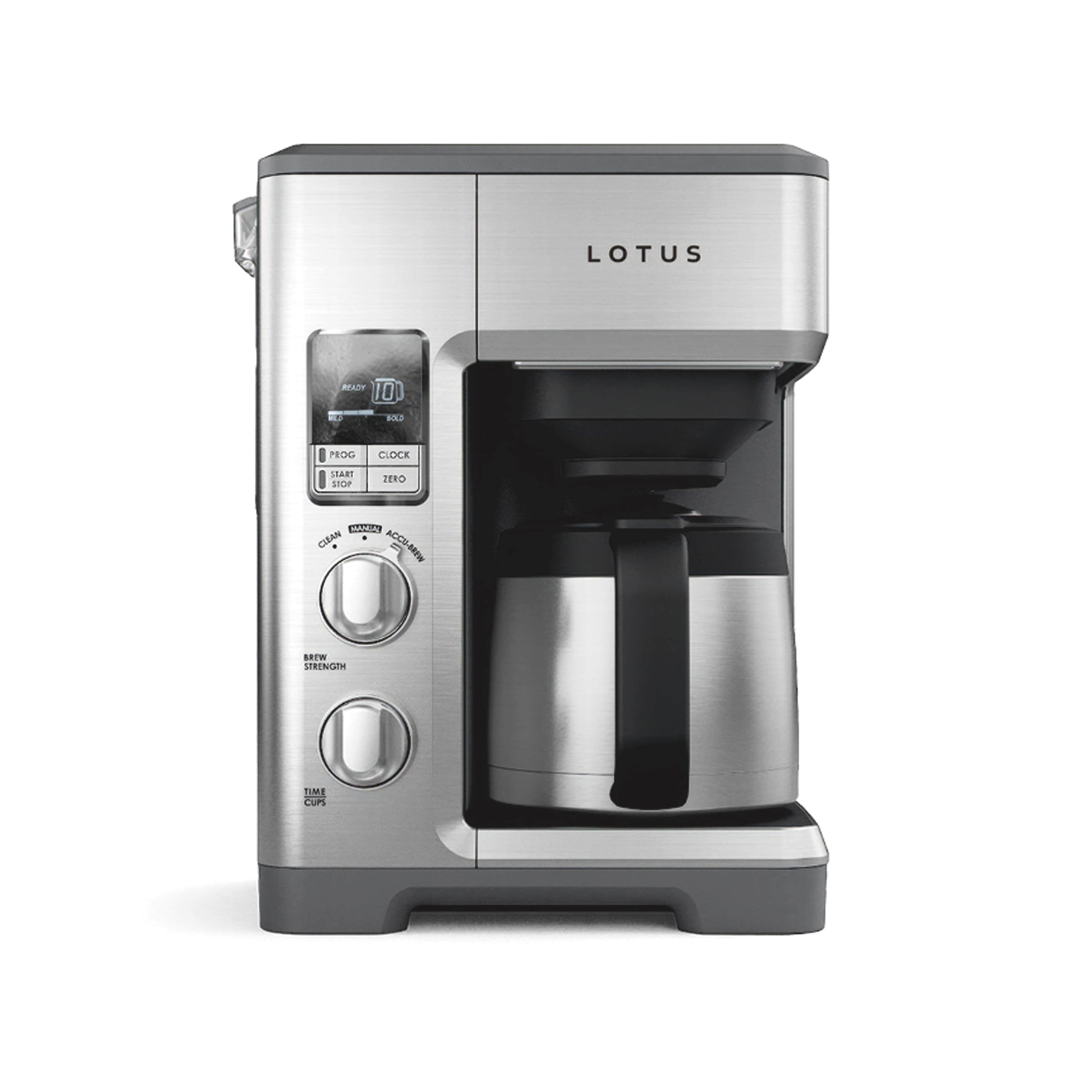 Lotus - Professional Series The Top Drip Coffee Maker - STAINLESS STEEL