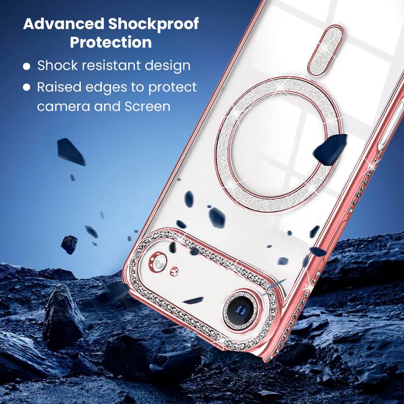 Advanced Shockproof Protection

- Shock resistant design
- Raised edges to protect camera and screen