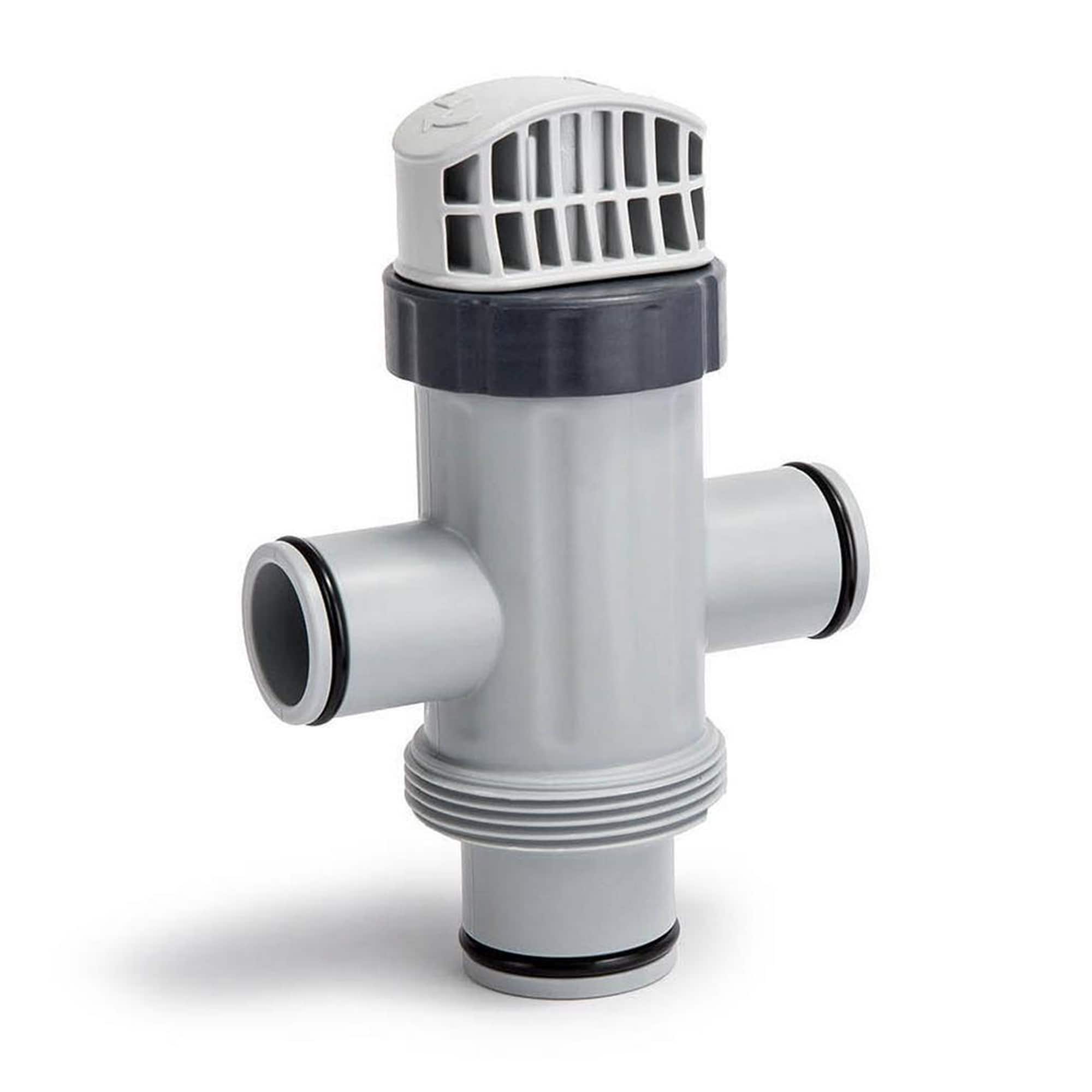 Intex - Replacement Dual Split Hose Plunger Valve Pool Part for Above Ground Pools