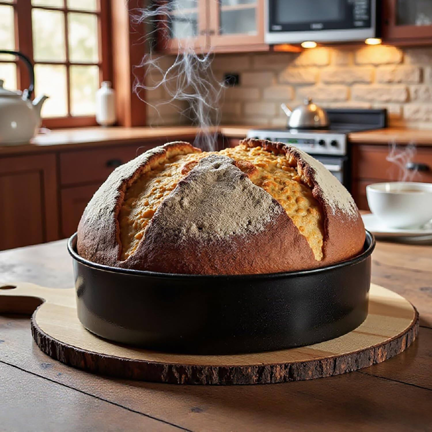 Alt View 5. PARKER SLATER - Cake Pan Set Of 3 Nonstick Round Pans With 110 Paper Carbon Steel Baking Dishwasher Safe.