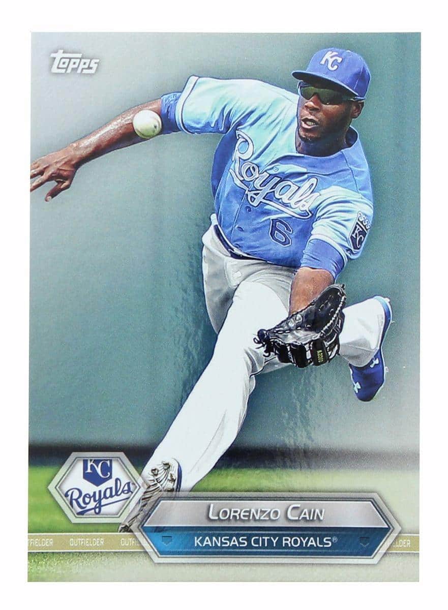 Kansas City Royals MLB Crate Exclusive Topps Card #43 - Lorenzo Cain