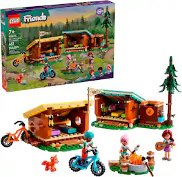 LEGO - Friends Adventure Camp Cozy Cabins Camping Toy 42624