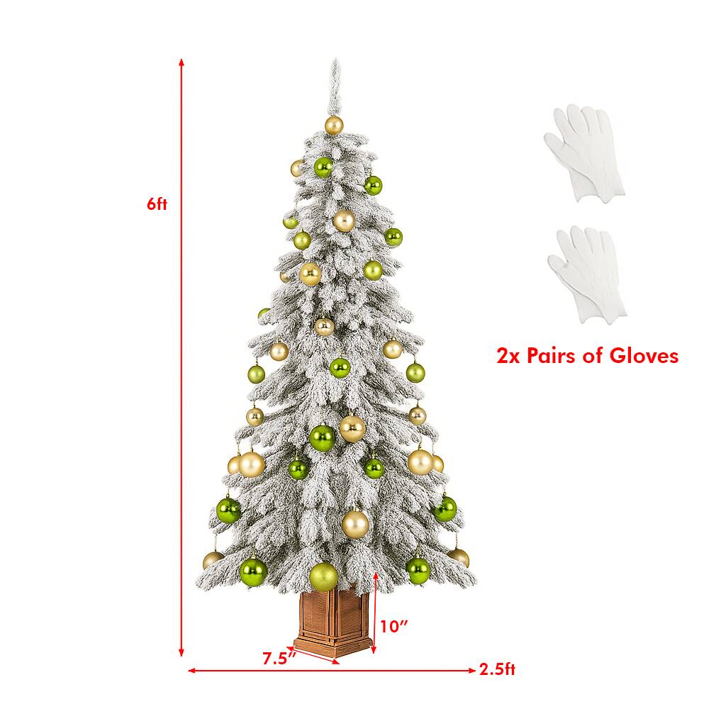 6ft  
2x Pairs of Gloves  
10"  
7.5"  
2.5ft