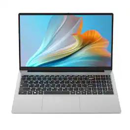 Hotface - 15.6" FHD IPS Laptop,Intel Processor N95,32GB RAM,2TB SSD,Intel UHD Graphics,Win 11 Pro - Silver