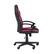 Left. Linon Home Décor - Kendon Faux Leather Gaming Office Chair With Armrests - Pink and Black.