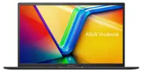 ASUS - Vivobook 17X 17.3" FHD Laptop - AMD Ryzen 7 7730U with 16GB Memory - 1TB SSD - Indie Black - Front_Zoom