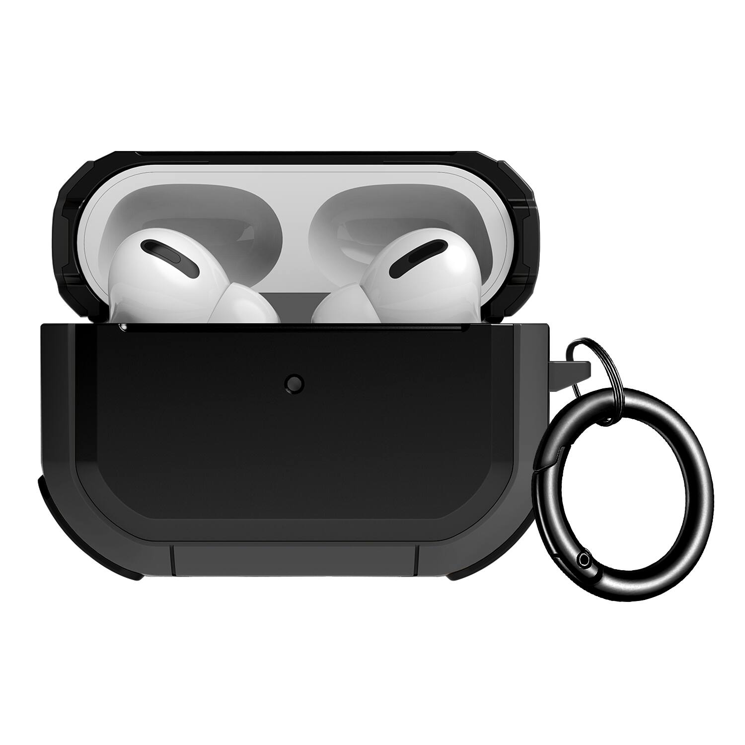 Alt View 12. SaharaCase - Armor Case for AirPods Pro 2 (1st Gen and 2nd Generation 2022) - Black.
