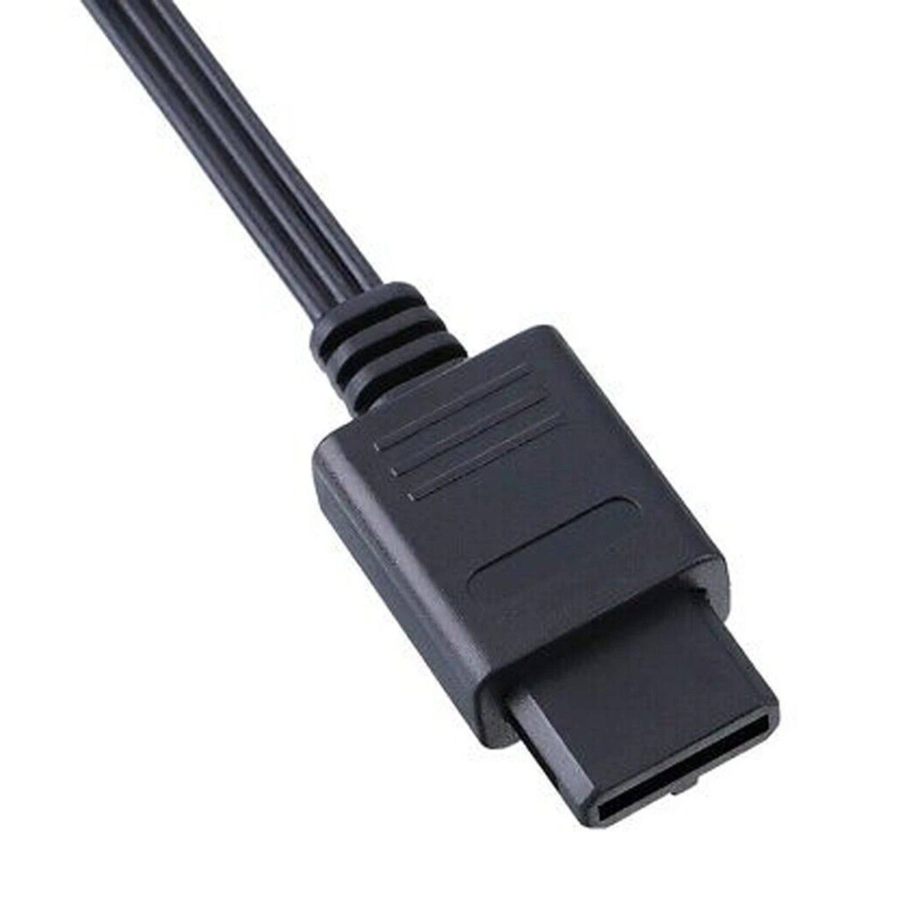 Alt View 1. Kitcheniva - AV RCA Audio AC Cable Power Supply Adapter Cord For Super Nintendo SNES Game Set - Black.