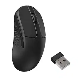 Keychron - M3 Mini 8K Wireless Mouse - Wired - Black