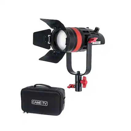 Front. CamelBak - Came-TV Boltzen Q-Series 55W High Output Fresnel Focusable Daylight LED Light with Bag.