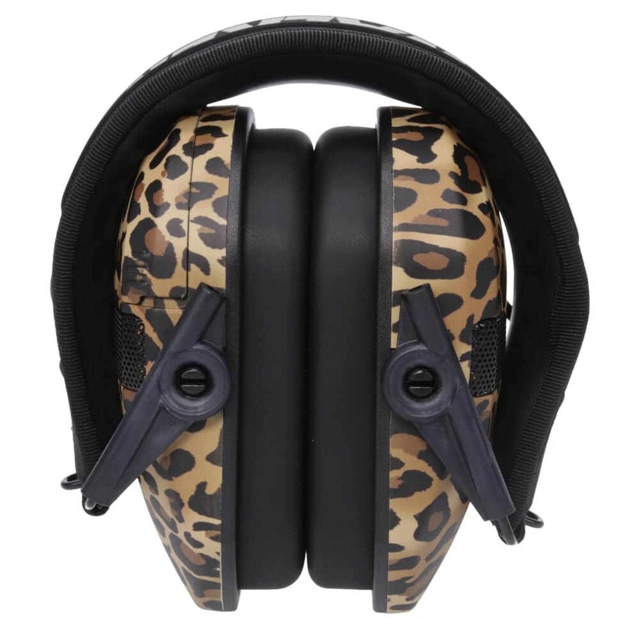 Alt View 2. Walker’s - Walker's - Razor Slim Electronic Muff -  Leopard Print - Leopard Print.