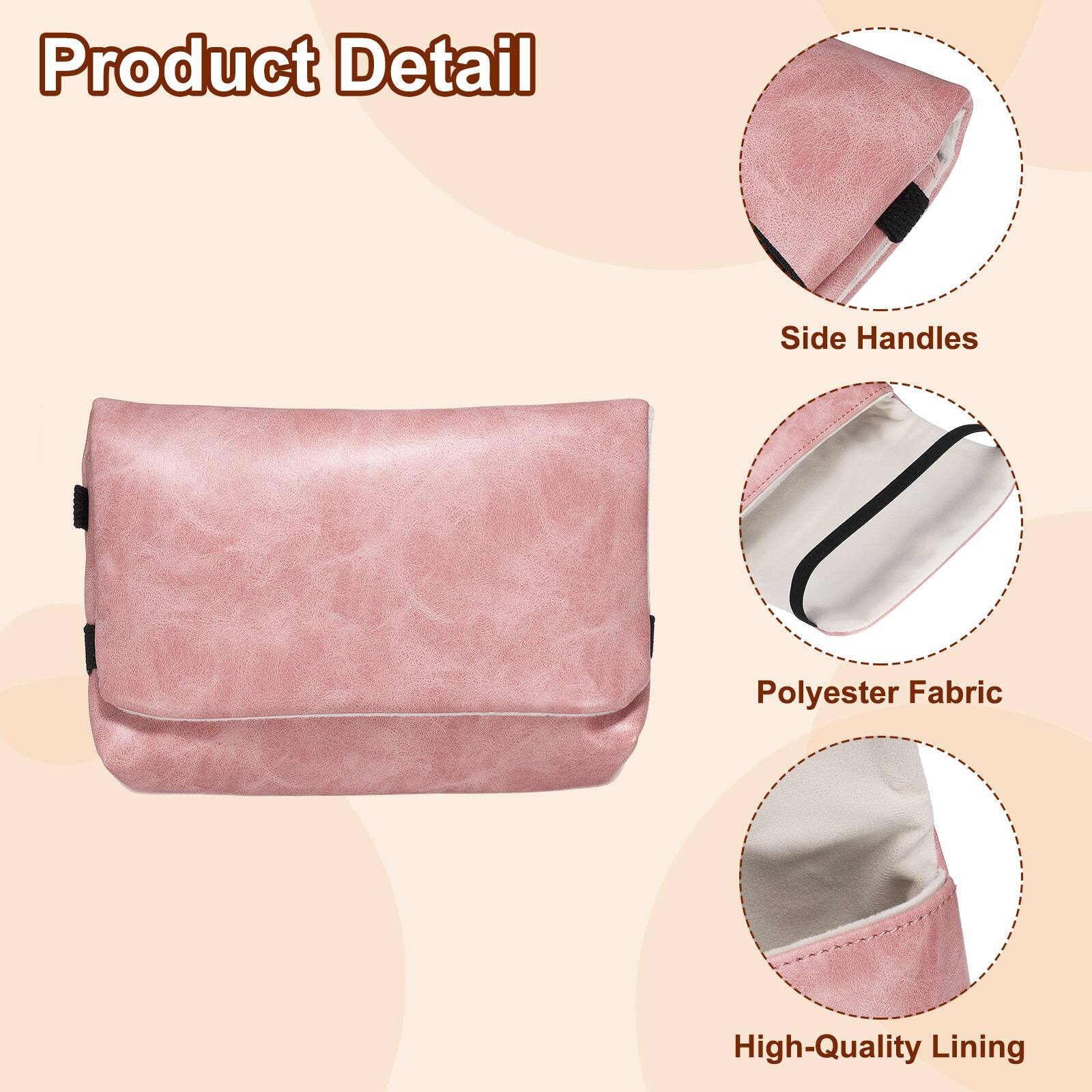Product Detail

- Side Handles
- Polyester Fabric
- High-Quality Lining