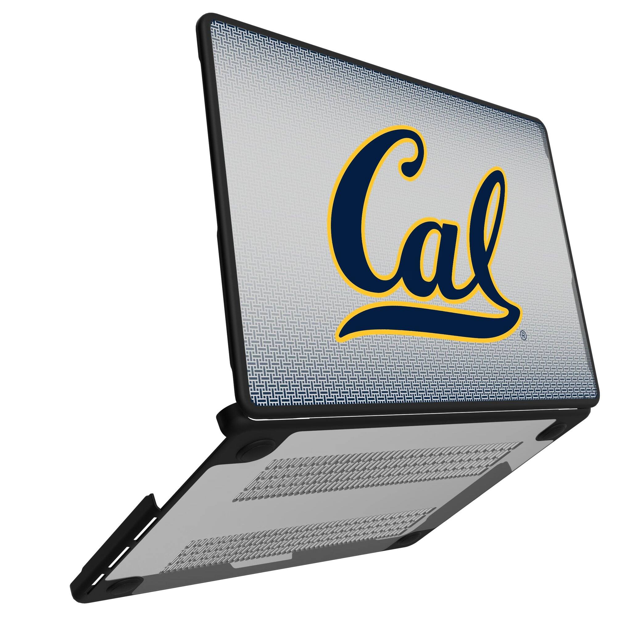 Alt View 1. Keyscaper - Cal Bears Linen MacBook Case - Pro 16 in - Multicolor.