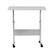 Alt View 4. Winado - 31.5" Home Side Table Sofa End Cart Laptop PC Rolling Computer Desk Stand Coffee Tray Hight Adjustable 27.5"- 37.8" - White.