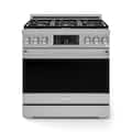 36 in. Wide 6 Burner Gordon Ramsay Series by Thor Kitchen 6.0 Cu. Ft Freestanding Gas Range - Stainless Steel