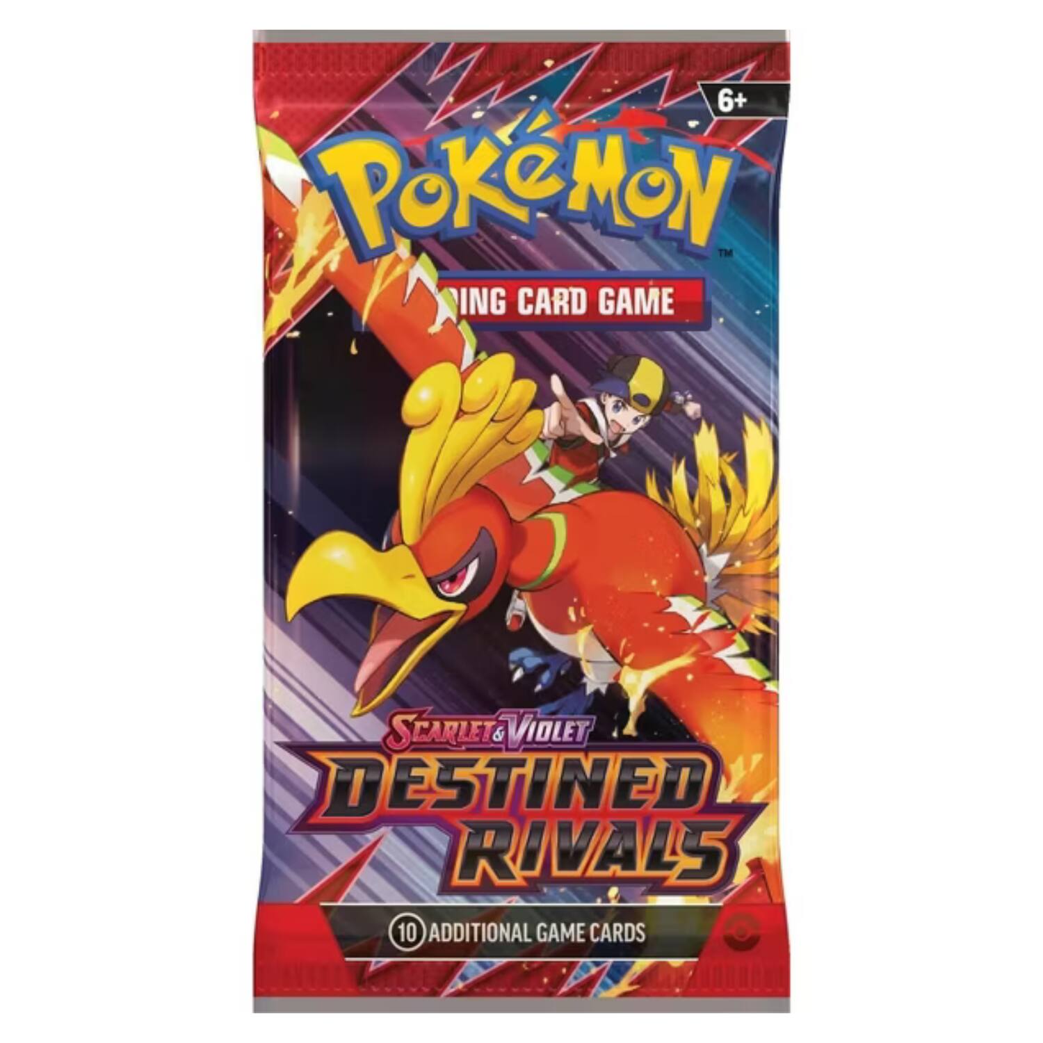 6+ Pokémon™ Trading Card Game Scarlet & Violet Destined Rivals 10 Additional Game Cards
