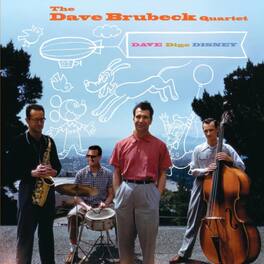 Dave Brubeck - Dave Digs Disney - Limited 180-Gram Colored Vinyl with Bonus Tracks - VINYL LP