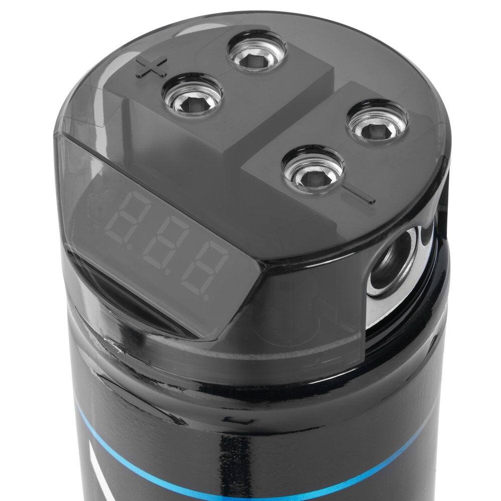 Back. NVX - XCAP1F True 1.0 Farad 20V Digital Capacitor with Digital Read-Out Built-in Distribution Block.