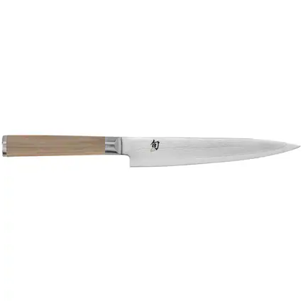 Front. Shun - Classic Blonde Utility Knife, 6 Inch - Tan.