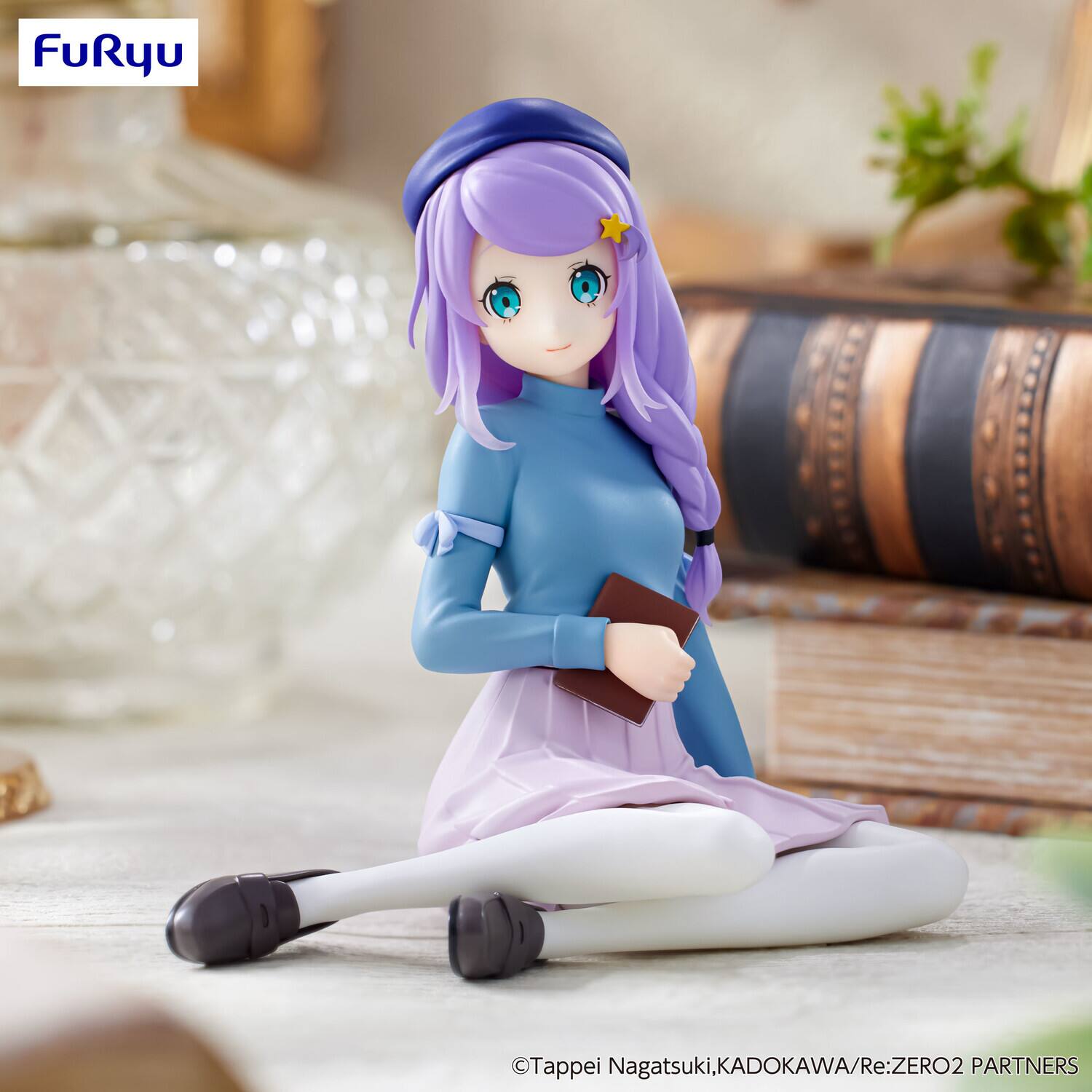 PopMarket FuRyu ReZero Noodle Stopper Figure Anastasia Book Girl