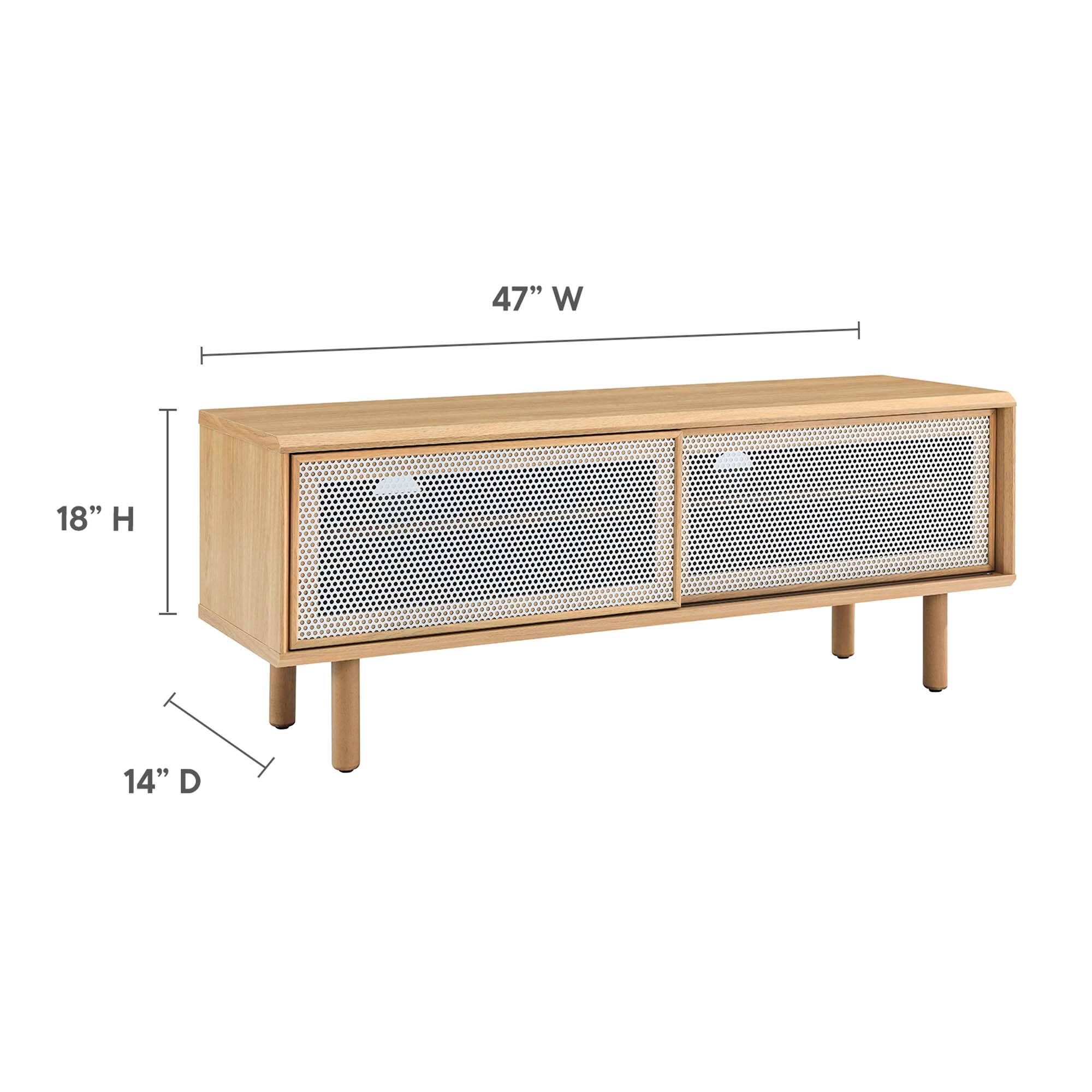 47" W  
18" H  
14" D
