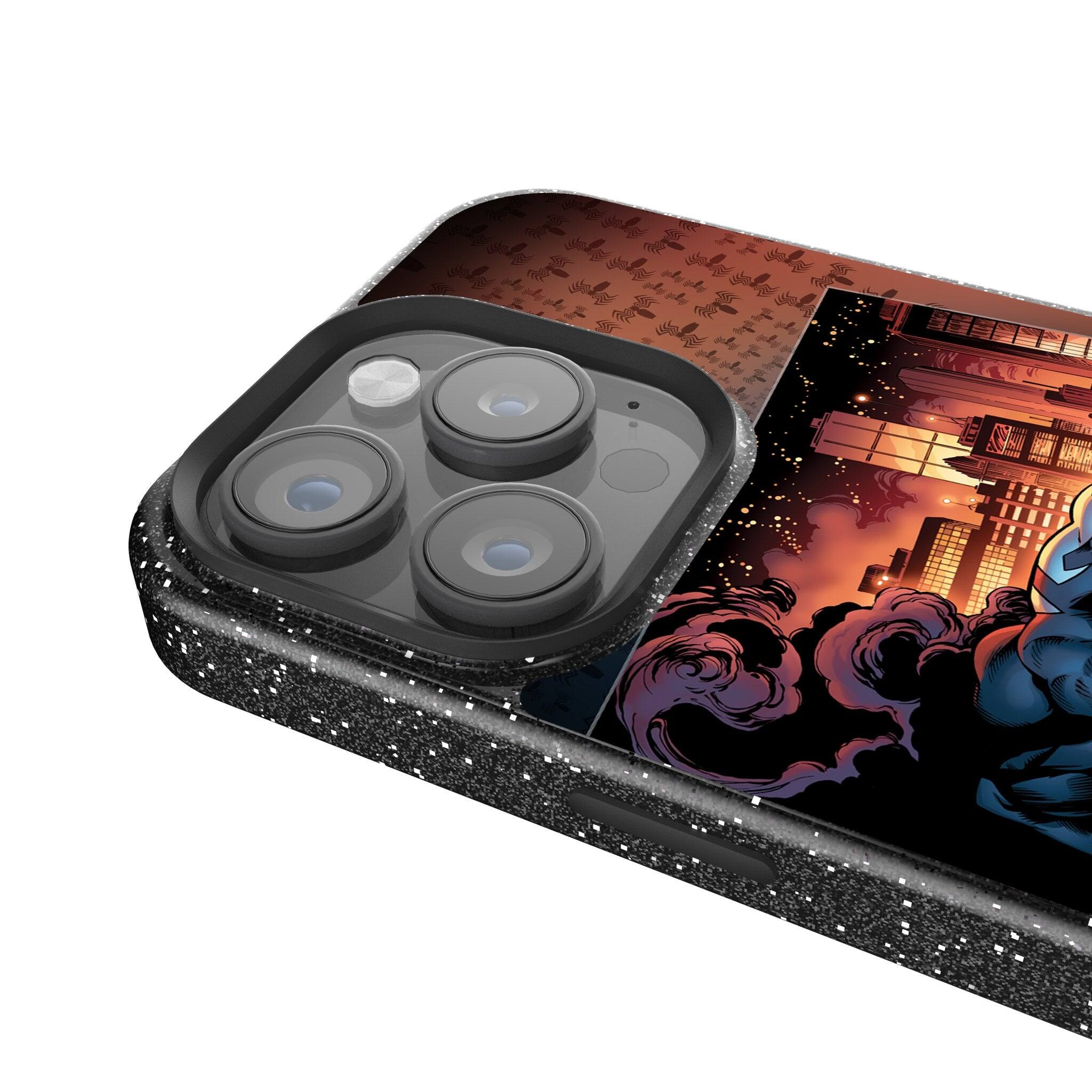 Back. Keyscaper - Marvel Cover Art Black Bling Phone Case - Apple iPhone 16 Pro Max - Venom 1.