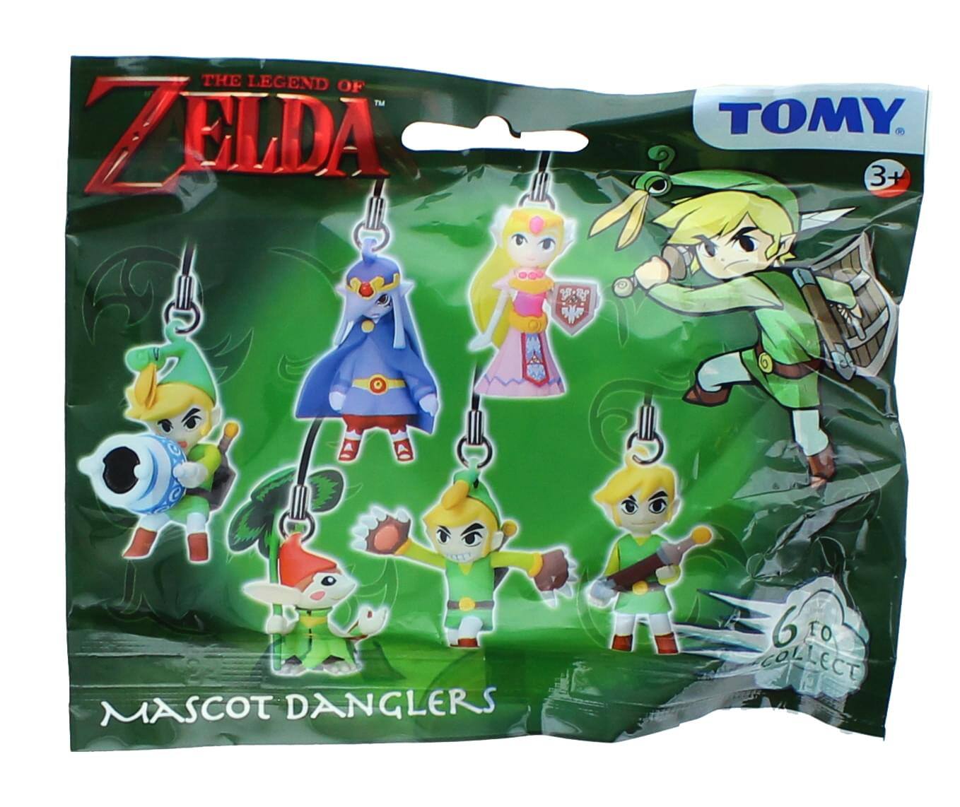 The Legend of Zelda  
TOMY  
3+  
Mascot Danglers  
6 to Collect