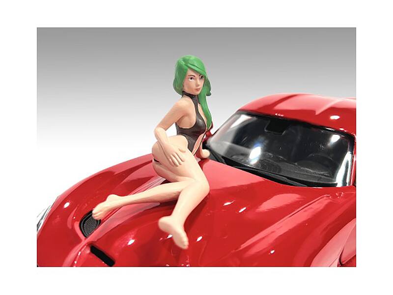 Alt View 2. American Diorama - "Cosplay Girls" Figure 1 for 1/18 Scale Models by American Diorama.