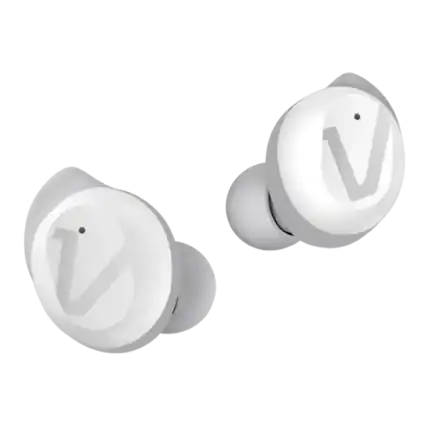 Front. Veho - RHOX True Wireless Earphones - Fusion White.